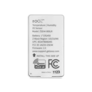 ZOOZ 800 SERIES Z-WAVE XS TEMPERATURE | HUMIDITY SENSOR ZSE44 800LR