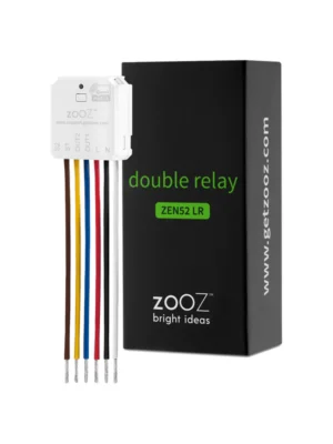 ZOOZ 700 SERIES Z-WAVE DOUBLE RELAY ZEN52 LR