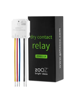 ZOOZ 700 SERIES Z-WAVE DRY CONTACT RELAY ZEN51 LR